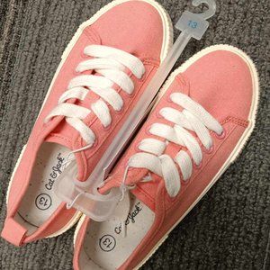 Coral Pink Cat & Jack Shoes